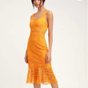 Midi Lace Dress